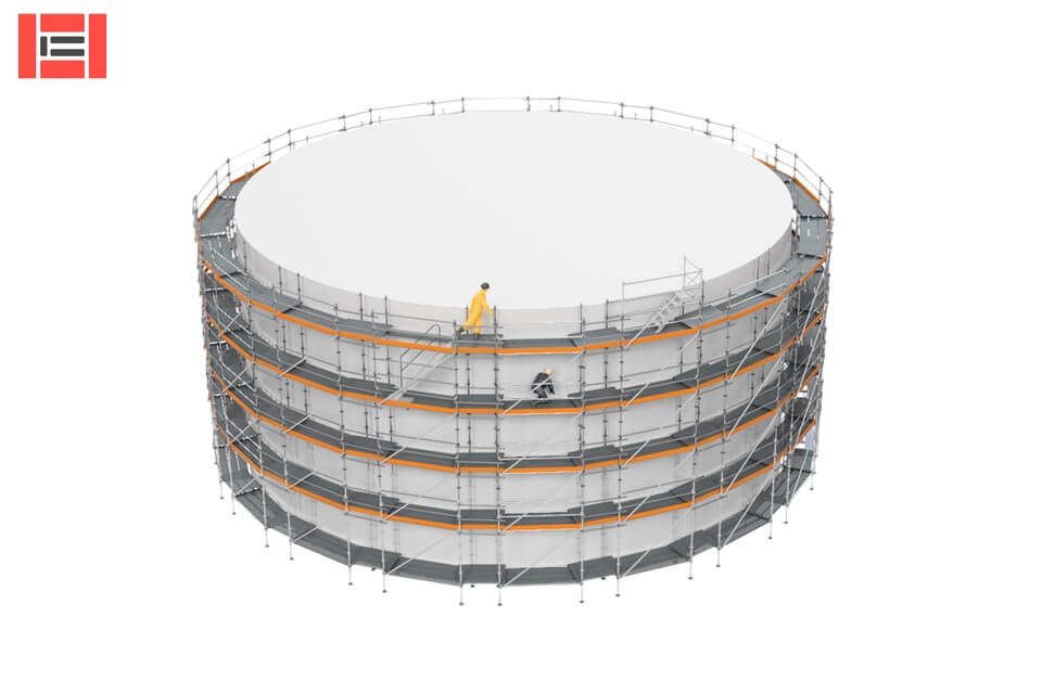 Строительные круговые леса PSK SCAFF SYSTEM