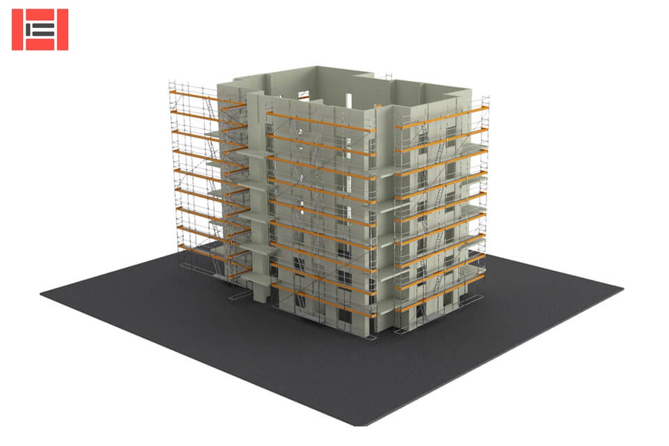 Фасадные леса PSK SCAFF SYSTEM