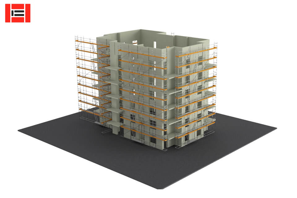 Фасадные леса PSK SCAFF SYSTEM Фасадные леса PSK SCAFF SYSTEM