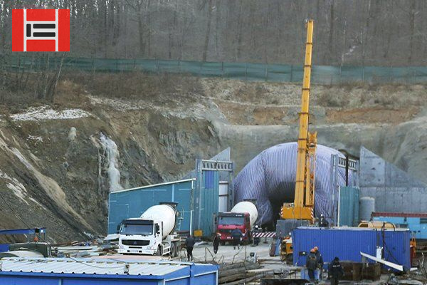 Нарвинский тоннель на трассе Раздольное-Хасан 22 «Опалубочные системы» Нарвинский тоннель на трассе Раздольное-Хасан 22